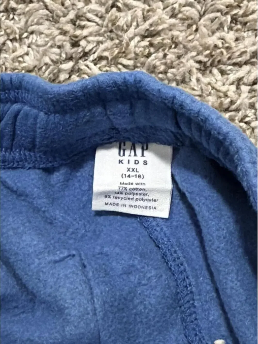 GAP Kids Boys Blue Sweatpants XXL